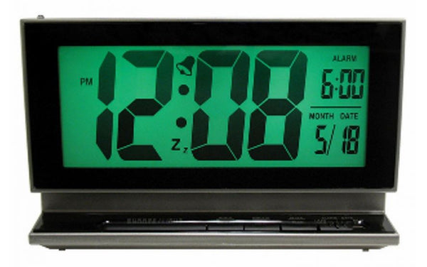 Equity® 30041 Jumbo 2.0" LCD Digital Alarm Clock with Nightvision Technology
