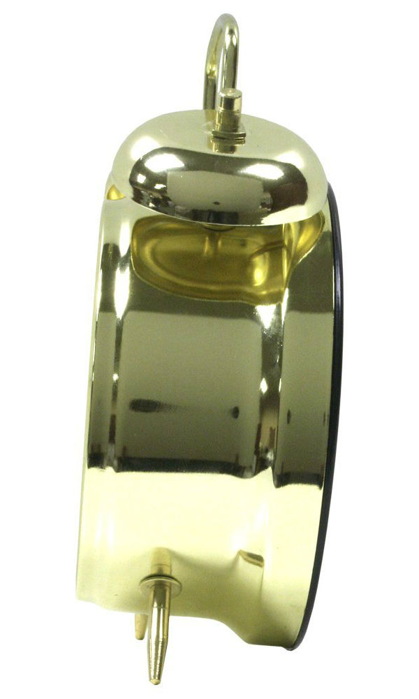 Equity® 13012 Analog Keywind Loud Twin Bell Alarm Clock