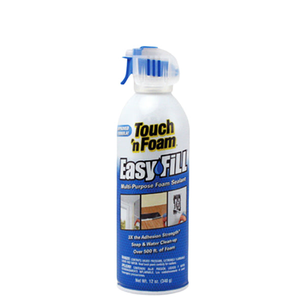 Touch ‘n Foam® 4001201208 Easy Fill® Multi-Purpose Foam Sealant, 12 Oz