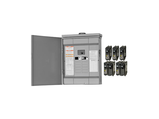 Square D HOM1224M125PRBVP Homeline Plug-On Neutral Load Center Value Pack,125A