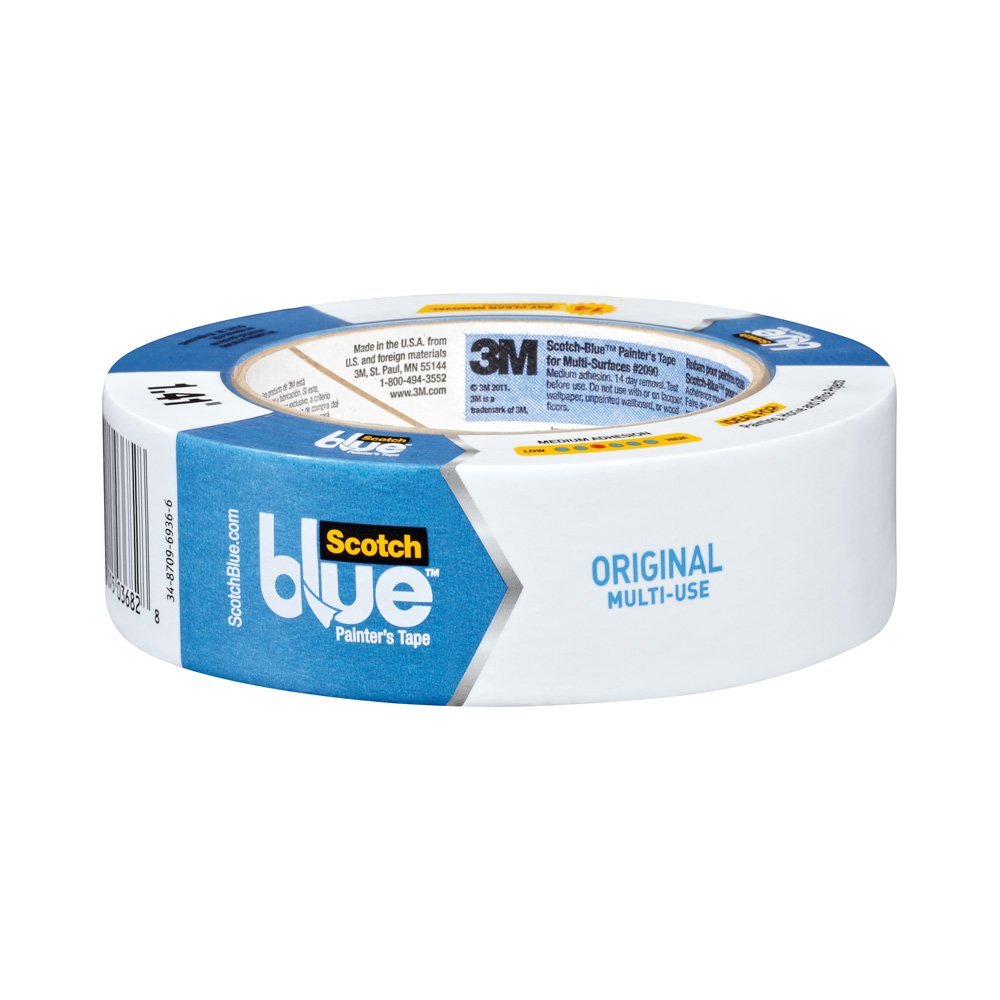 ScotchBlue™ 2090-36EVP Original Multi-Use Painter's Tape, 1.41" x 60 Yd, 4-Roll