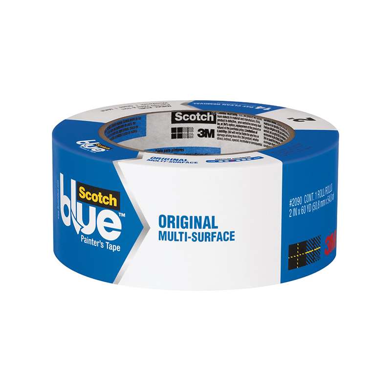 ScotchBlue™ 2090-36A-CP Original Multi-Use Painter's Tape, 1.41" x 60 Yd, 6-Roll