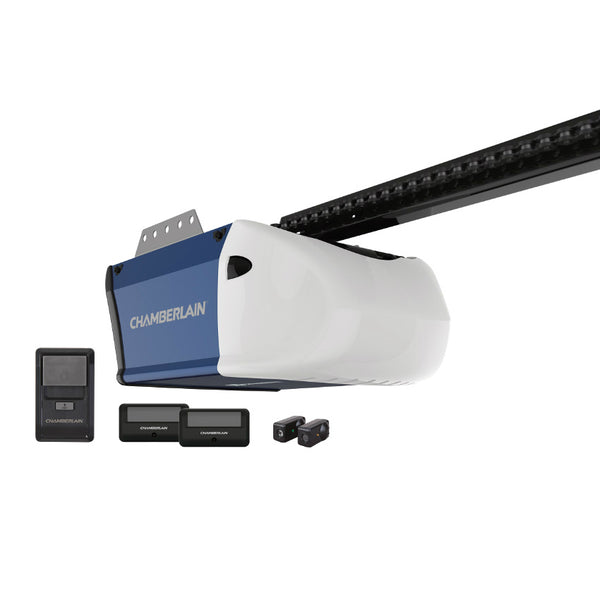 Chamberlain® PD512 Chain Drive Garage Door Opener with Two Remote, 1/2 HP