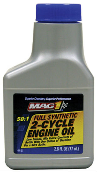 Mag1 MG035126 Full Synthetic 2-Cycle Engine Oil, 50:1, 2.6 Oz