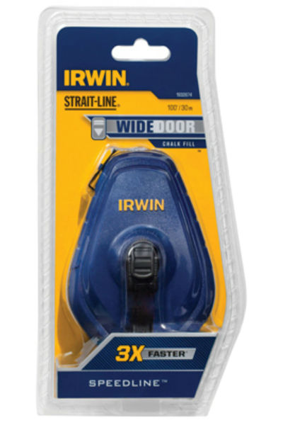 Irwin® 1932874 Strait-Line® Speedline™ Chalk Reel, 100'