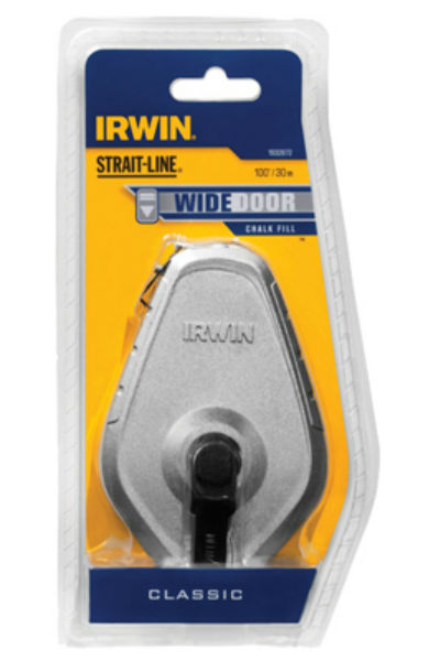 Irwin® 1932872 Strait-Line® Classic Aluminum Chalk Reel, 100'