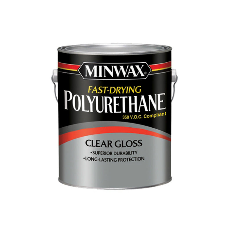 Minwax 319000000 Fast-Drying Polyurethane Oil Based Finish, 1-Gal