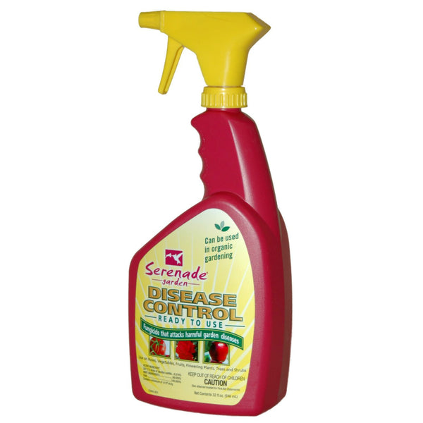Serenade Garden 708510A Lawn Disease Control Fungicide, Ready-to-Use, 32 Oz
