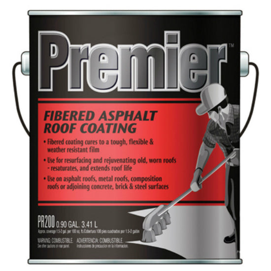 Premier™ PR200042 Fibered Asphalt Roof Coating, 1-Gallon