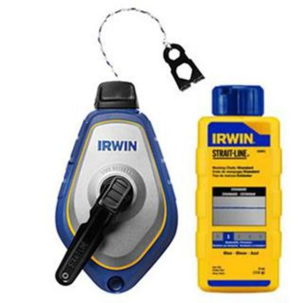 Irwin® 1932887 Strait-Line® Speedline™ Pro Chalk Reel 100' & 4 Oz Blue Chalk
