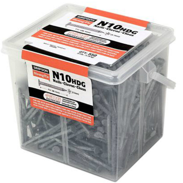 Simpson Strong-Tie N10DHDG-R Strong-Drive Connector Nail, 1-1/2", 1 Lb