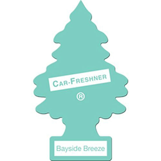 Little Trees® U1P-17121 Tree Shape Air Freshener, Bayside Breeze