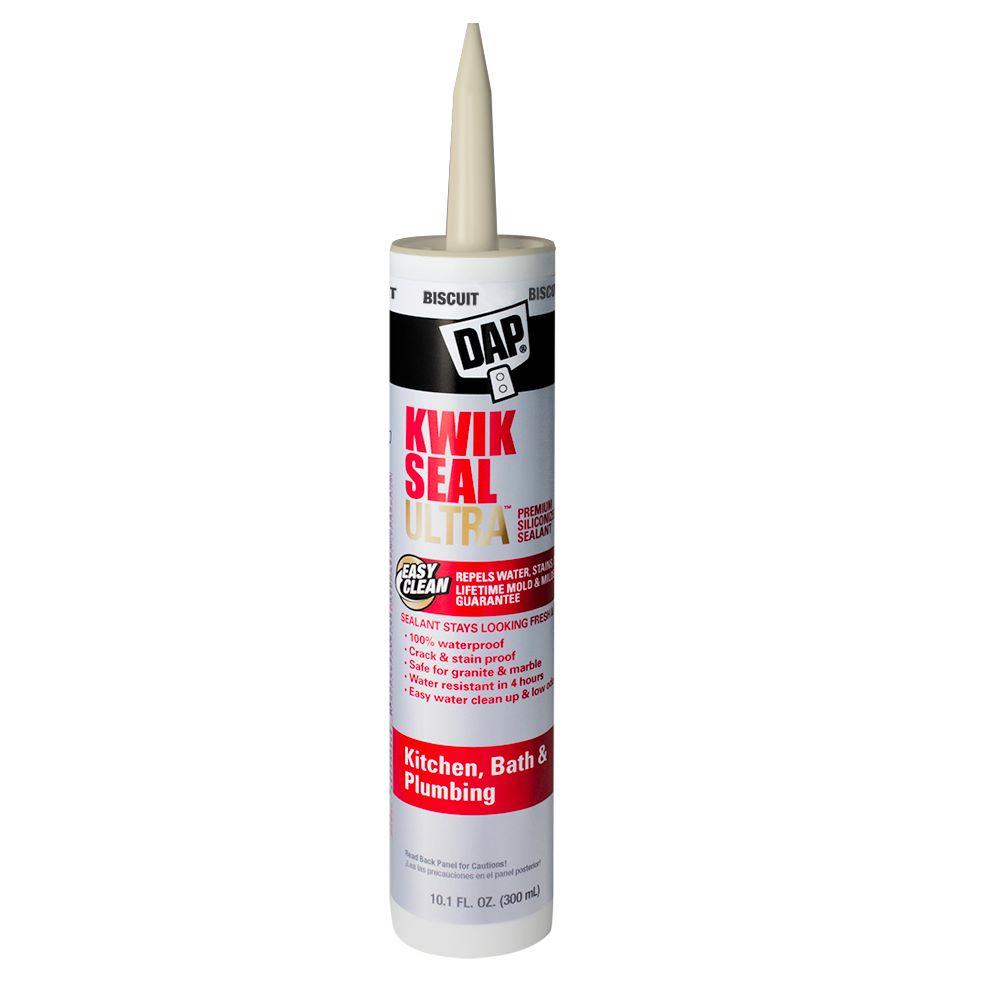 Dap® 7079818899 Kwik Seal Ultra™ Premium Siliconized Sealant, Bisque, 10.1 Oz
