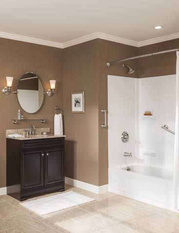 Moen WS84913SRN Banbury® 2-Handle High Arc Lavatory Faucet, Brushed Nickel