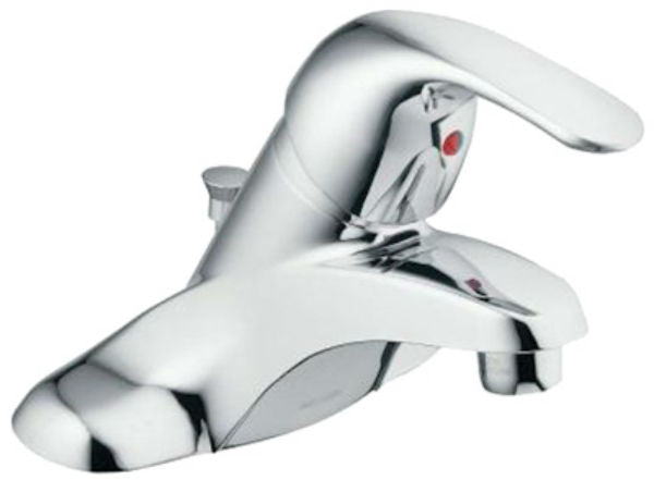 Moen WS84503 Adler™ One-Handle Low Arc Lavatory Faucet, Chrome