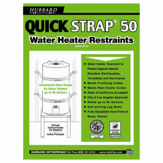 Quick Strap® QS-50 Water Heater Restraint