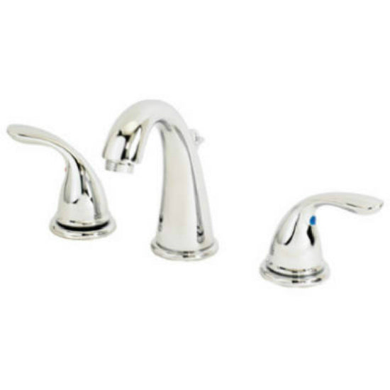 BayPointe™ 116876CA 2-Decorative Lever Handle Widespread Lavatory Faucet, Chrome