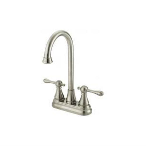 BayPointe™ 116771CA Vintage Series Two Handle Bar Faucet, Brush Nickel