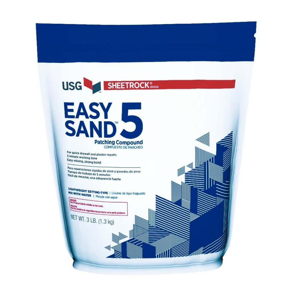 Sheetrock® 384024 Easy Sand™ 5 Patching Compound, 3 lbs