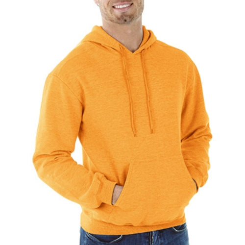 Gildan® G18500ORG-M Pull Over Head Adult Sweatshirt Hoody, Medium, Safety Orange