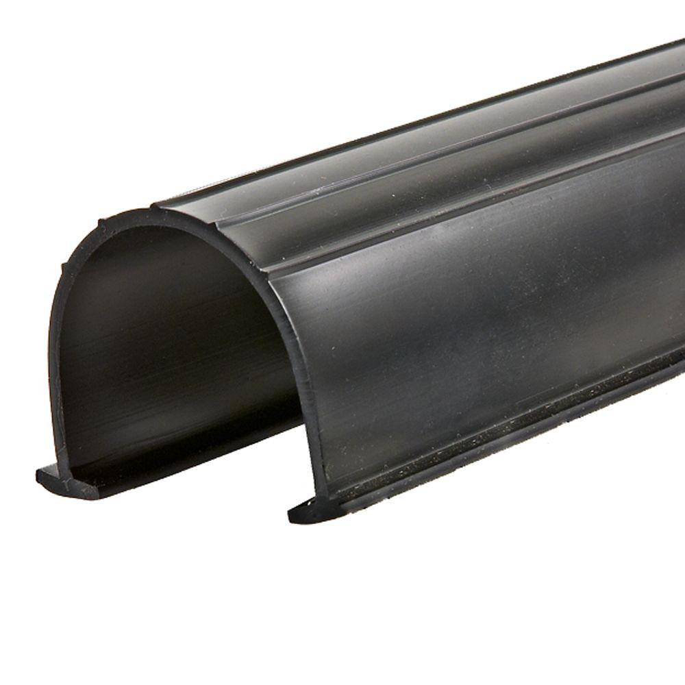 Frost King® RV18 Vinyl Garage Door Bottom Weather Seal, Black, 2-3/4" x 19'
