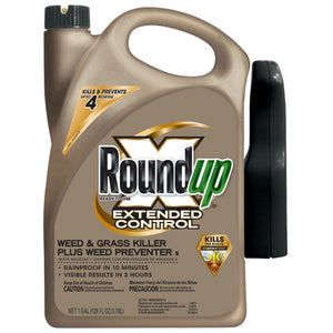 Roundup 5004010 Extended Control Weed/Grass Killer Plus Weed Preventer II, 1-Gal