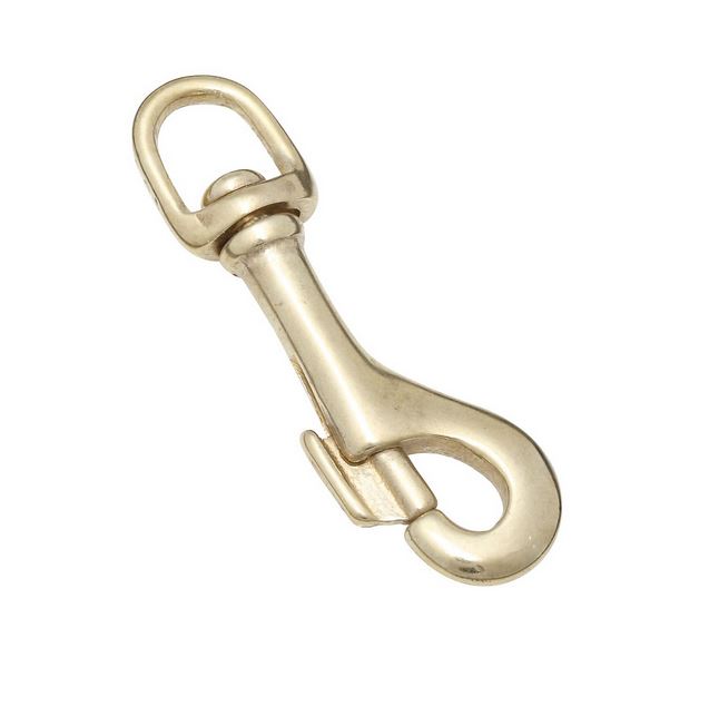 National Hardware® N258-616 Solid Bronze Bolt Snap, 7/16" x 3"