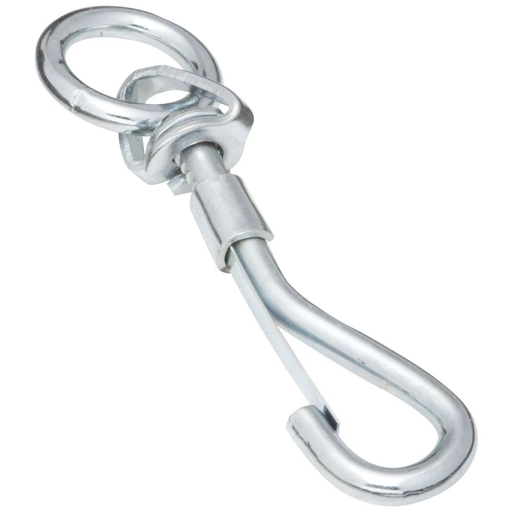 National Hardware® N222-828 Steel Rope Snaps, Zinc Plated, 3/4" x 4-1/2"