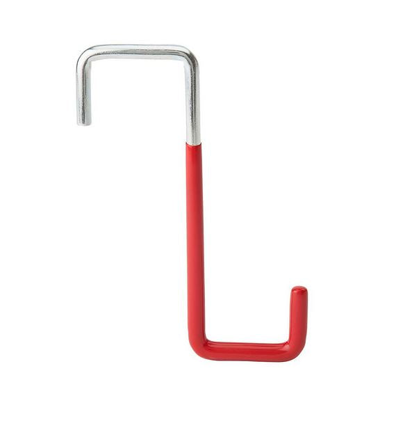National Hardware® N271-009 Steel Rafter Hooks with Red Vinyl Coated, 6"