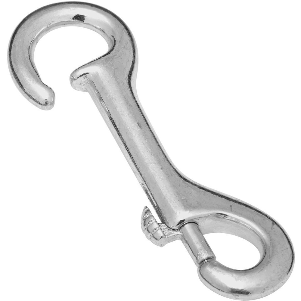 National Hardware® N238-394 Die-Cast Bolt Snap, Zinc Plated, 5/16" x 3-15/16"