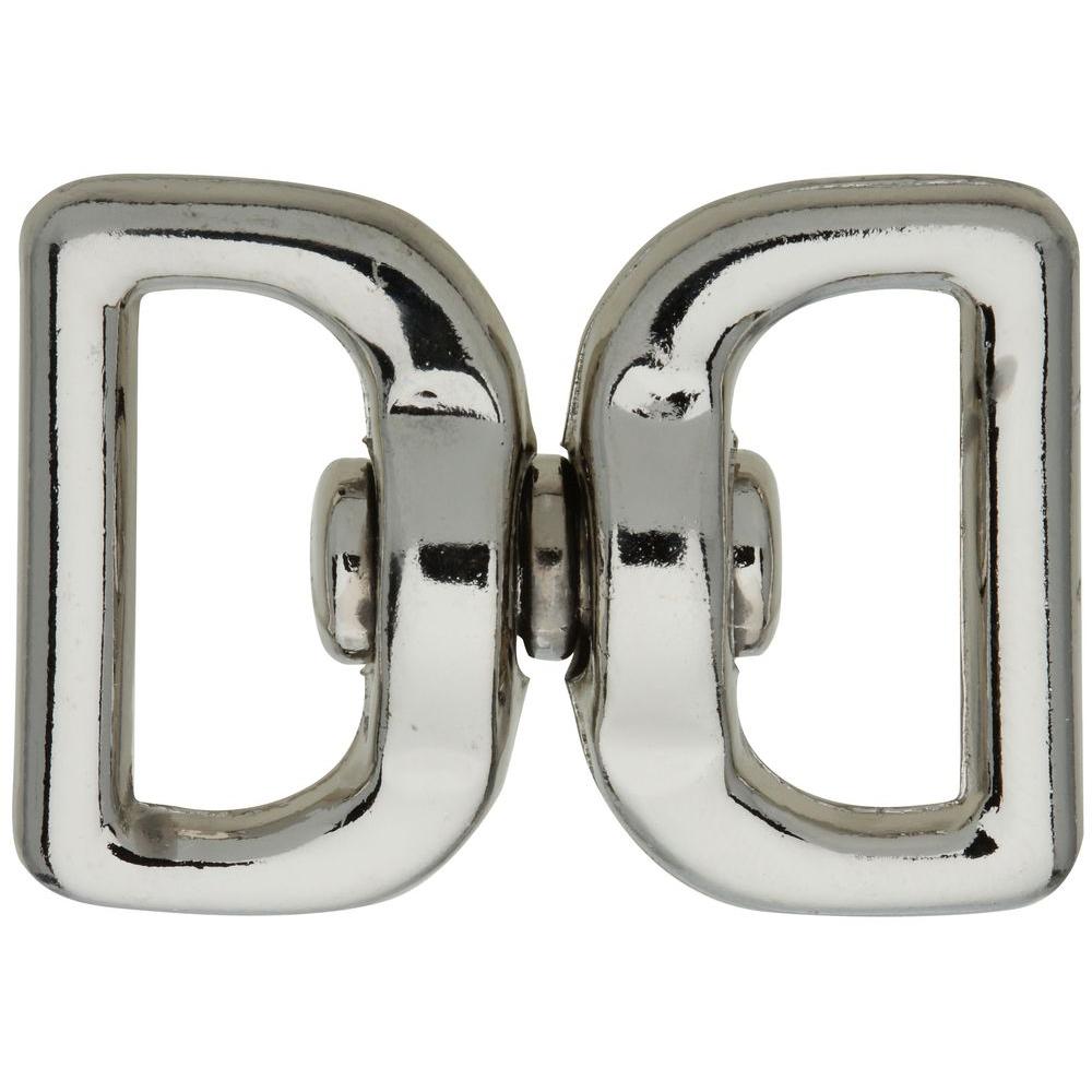 National Hardware® N222-950 Zinc Die-Cast Swivel, Nickel, 1" x 1"