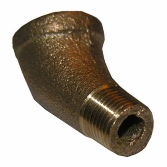 Lasco 17-9013 Brass Street Elbow, 45 Degree, 1/8" MIP x 1/8" FPT