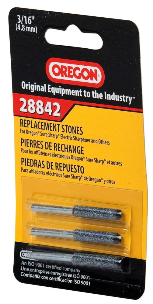 Oregon® 28842 Replacement Stone, 3/16", 3-Pack