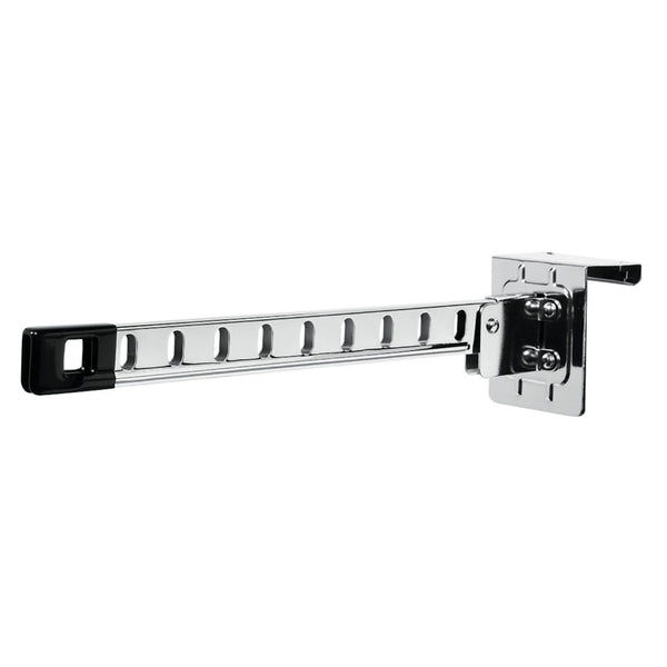 Honey-Can-Do HNG-01519 Folding Over the Door Hanger Bar, Chrome