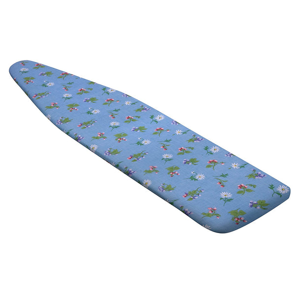 Honey-Can-Do IBC-03029 Standard Replacement Ironing Board Cover, Blue Flower