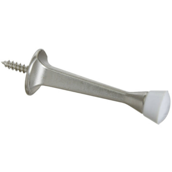 National Hardware® N830-137 Square Rigid Door Stop, Satin Nickel
