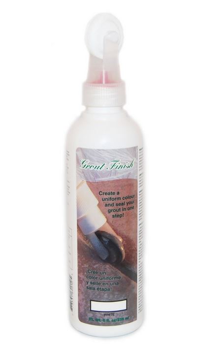 Grout Finish FRDGF01-WHITE Ultimate Grout Sealer Kit For Wall & Floors, White