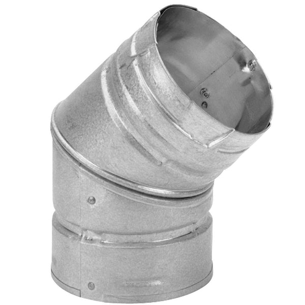 DuraVent® 4PVL-E45R PelletVent® 45-Degree Elbow, 4"