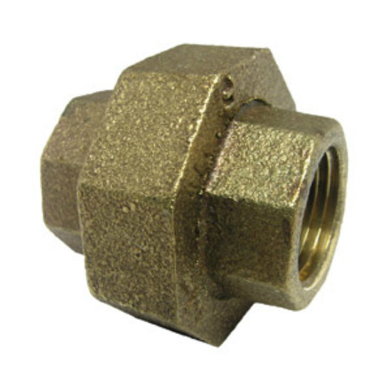 Lasco 17-9209 Lead Free Brass Union, 1/2" FPT x 1/2" FPT