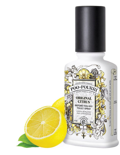 Poo-Pourri® PP-004-CB Before-You-Go® Toilet Spray, Original Citrus, 4 Oz