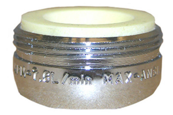 Lasco 09-9121 Male Thread Aerator, Chrome, 1.8 GPM, 15/16" x 27