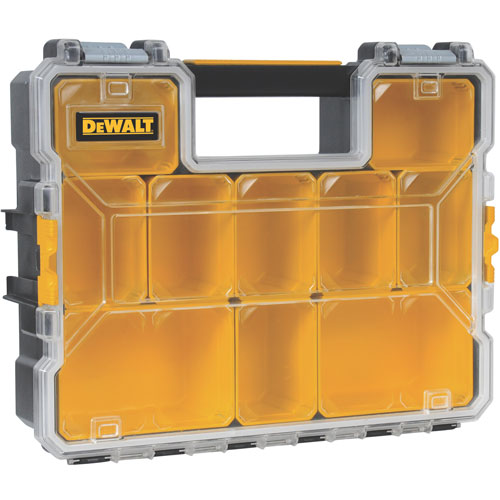 DeWalt® DWST14825 Deep Pro Organizer w/Integrated Carry Handle, 10-Compartment