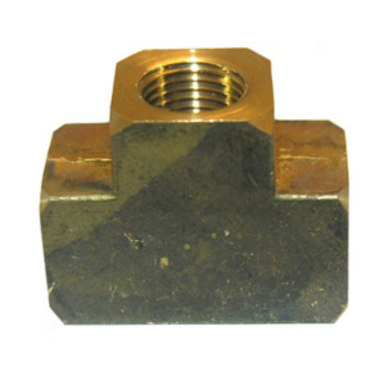 Lasco 17-9105 Lead Free Brass Tee, 1/4" FPT