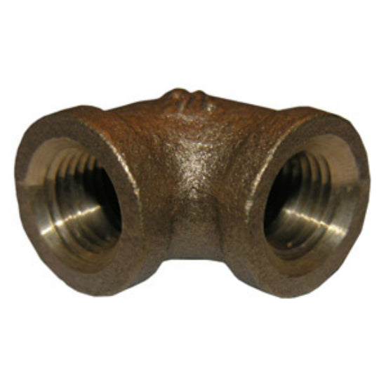 Lasco 17-9005 Lead Free 90 Degree Brass Elbow, 1/4" FIP x 1/4" FPT