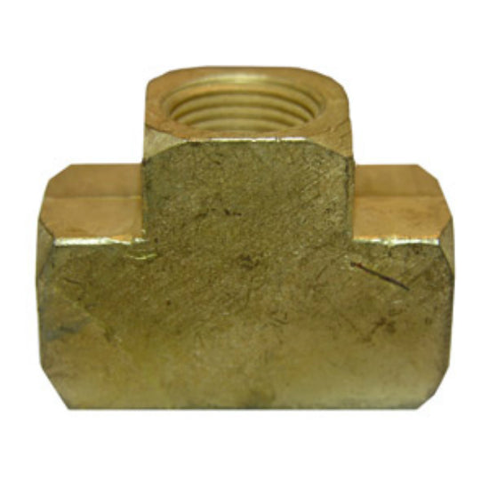 Lasco 17-9107 Lead Free Brass Tee, 3/8" FPT