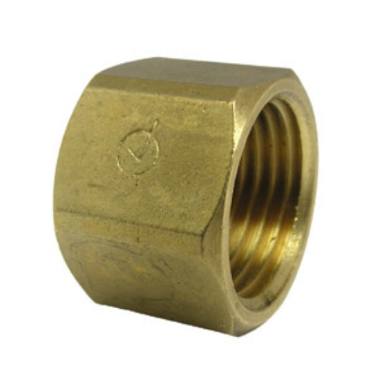 Lasco 17-9149 Lead Free Brass Cap, 1/2" FPT
