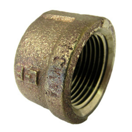 Lasco 17-9151 Lead Free Brass Cap, 3/4" FPT