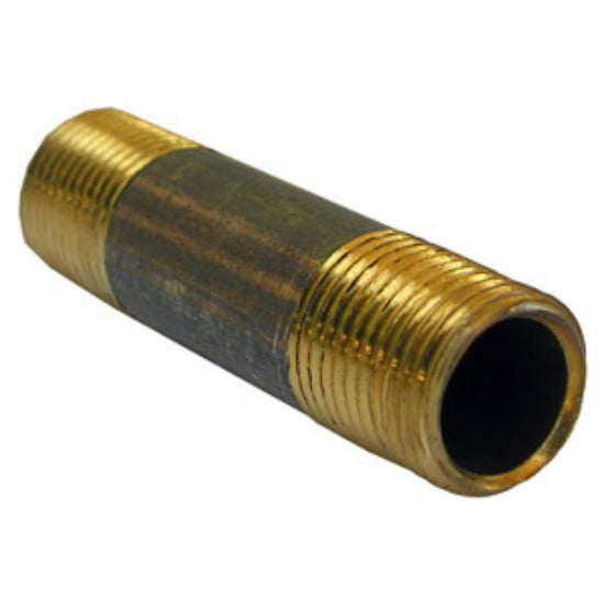 Lasco 17-9313 Lead Free Brass Nipple, 1/8" x 1-1/2"