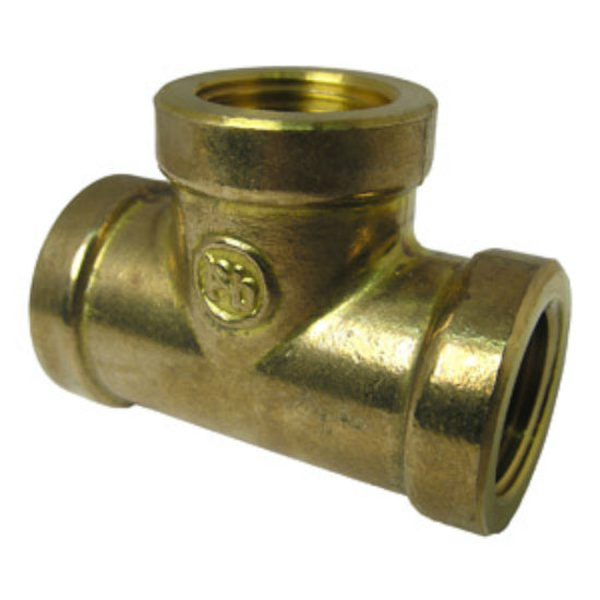 Lasco 17-9109 Lead Free Brass Tee, 1/2" FPT x 1/2" FPT x 1/2" FPT