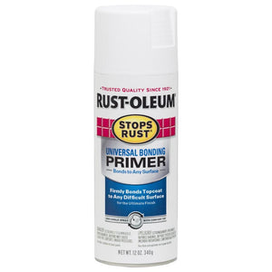 Rust-Oleum® 285011 Stops Rust® Universal Bonding Primer Spray, White, 12 Oz